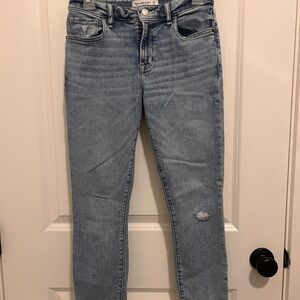 Abercrombie & Fitch Blue Skinny Jeans